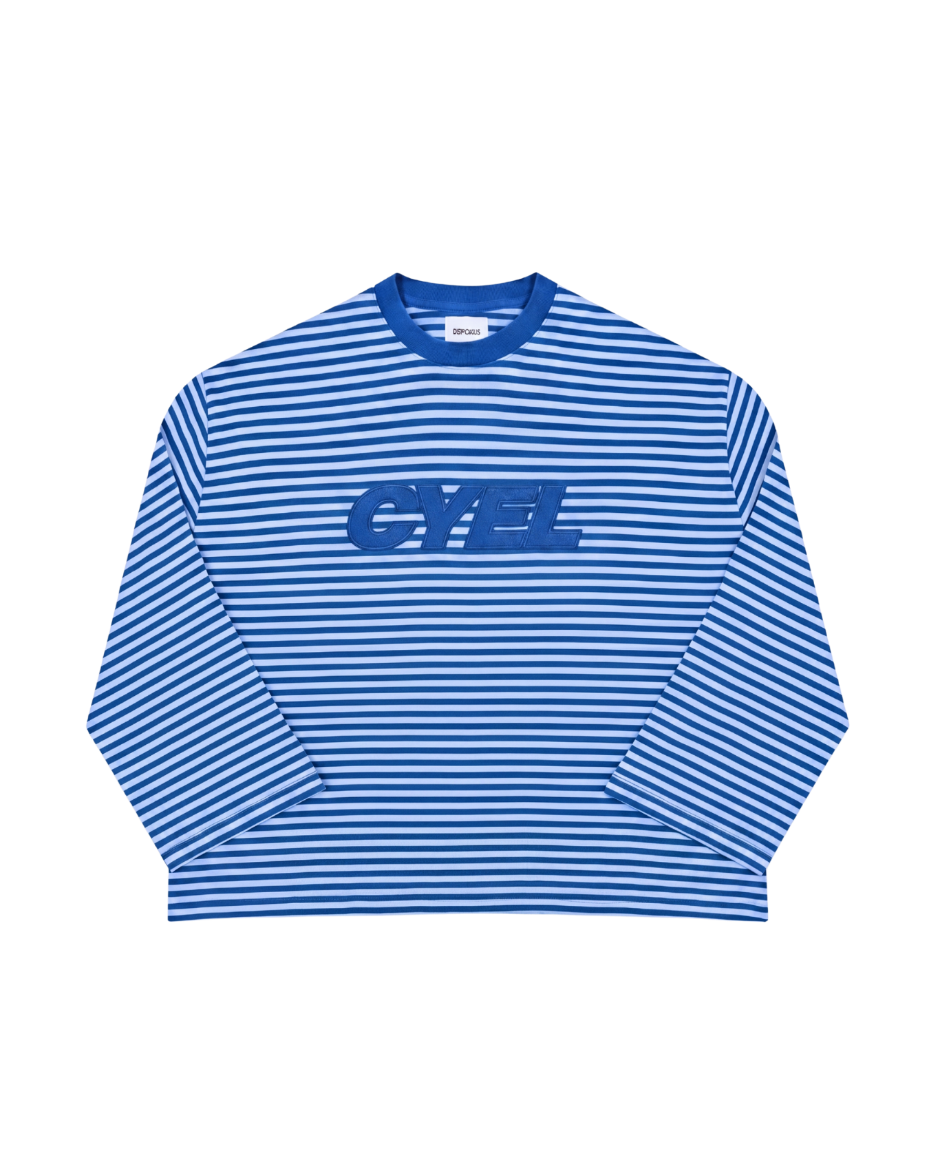 Longsleeve CYEL Rayé — Bleu — face