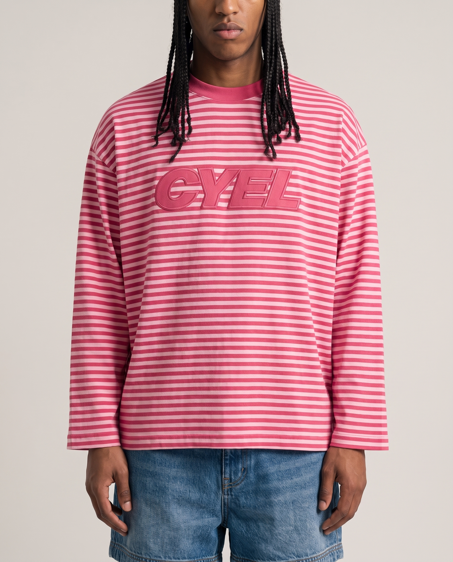 Longsleeve CYEL Rayé * Rouge