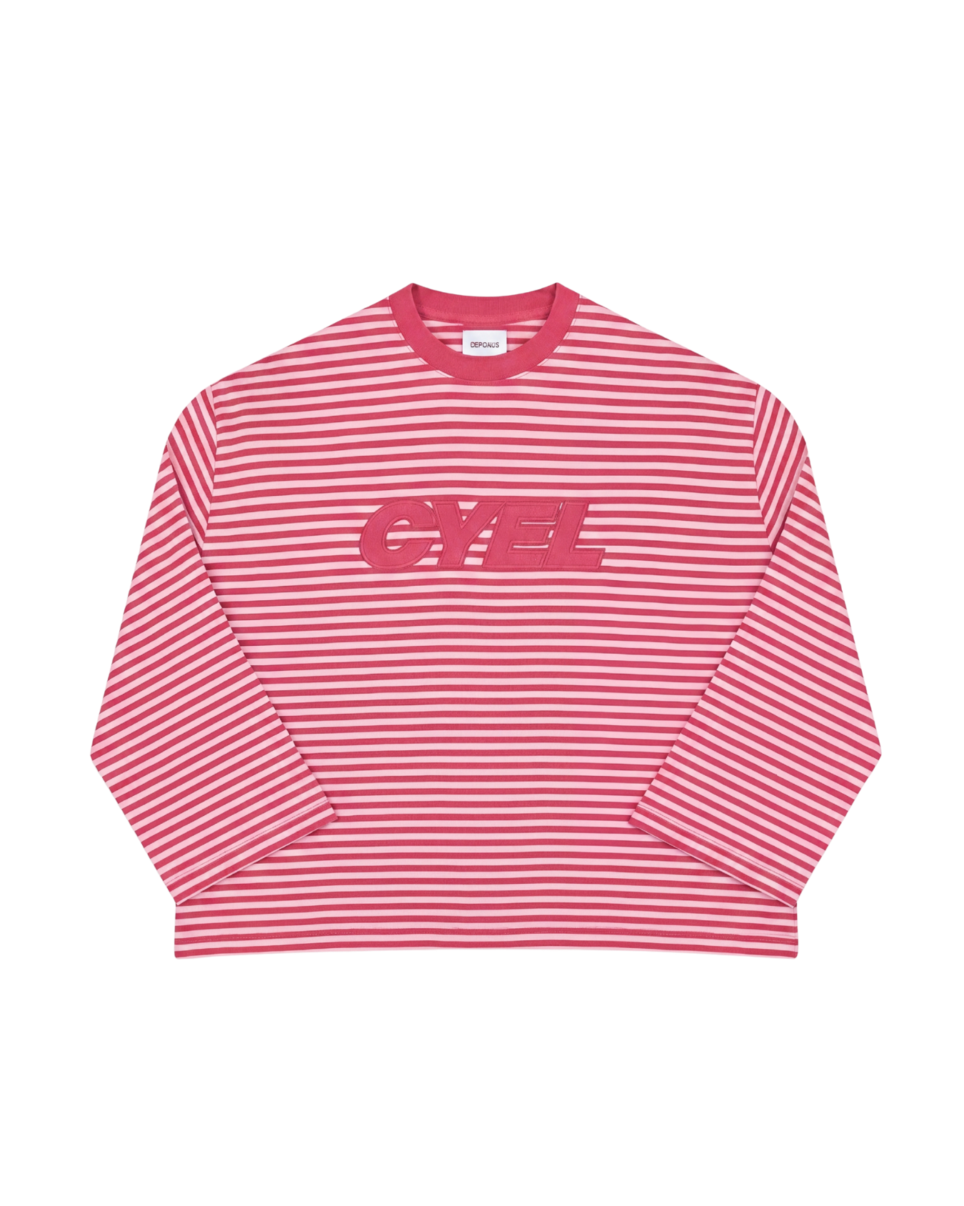Longsleeve CYEL Rayé — Rouge