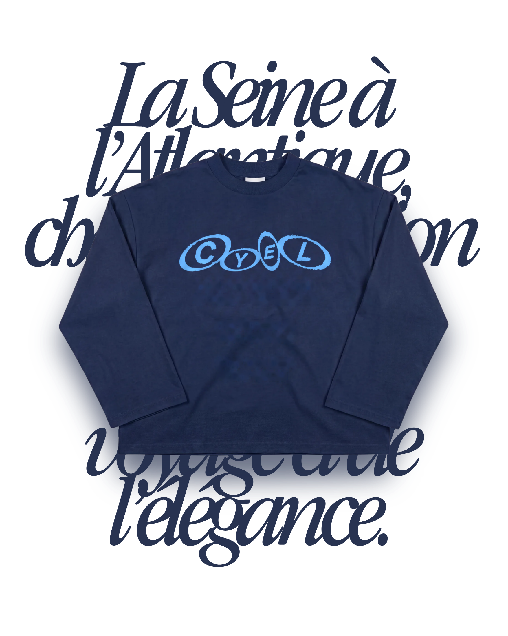 Longsleeve CYEL — Navy
