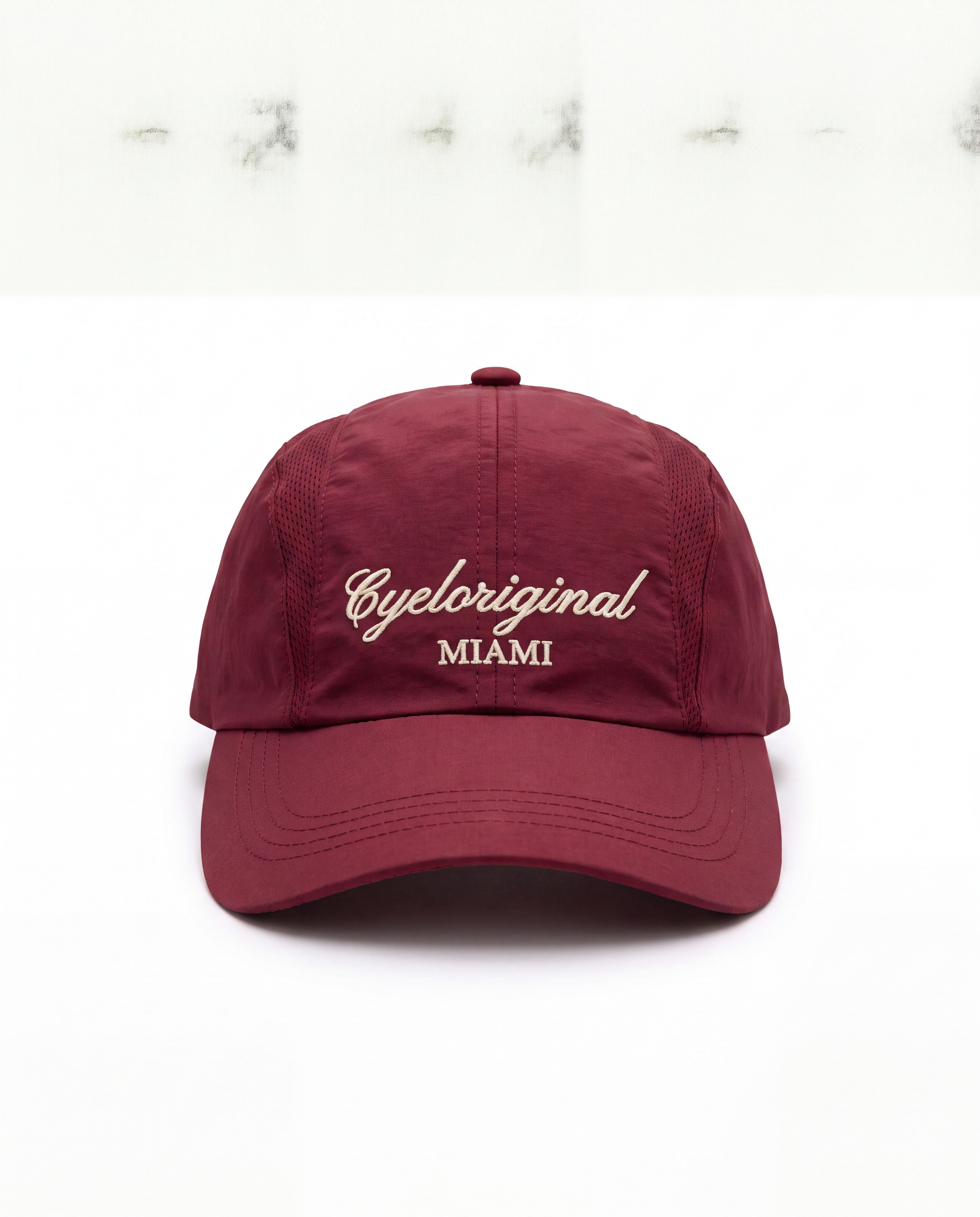 Casquette Belmore CYEL — Bordeaux — face