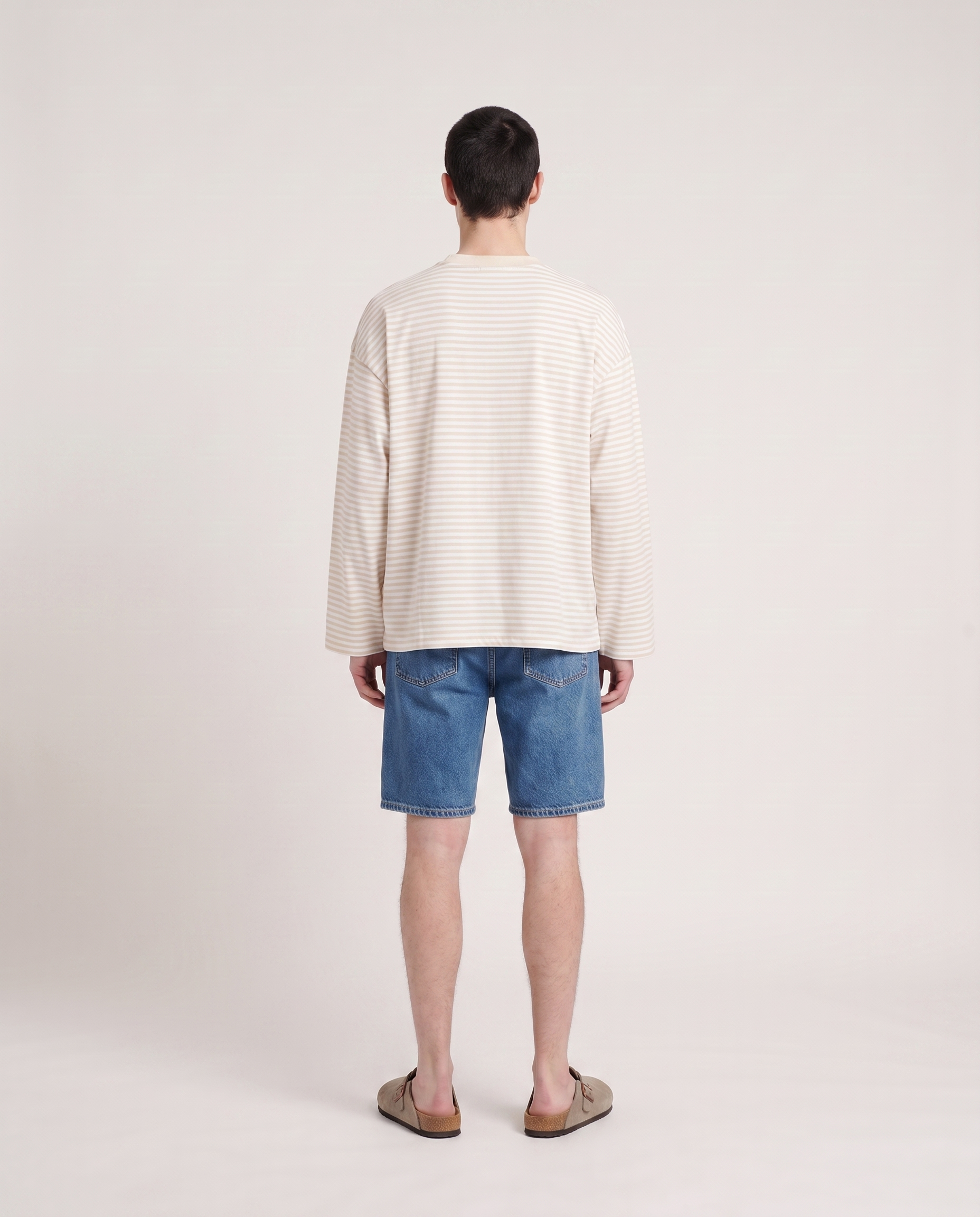 Longsleeve CYEL Rayé * Écru