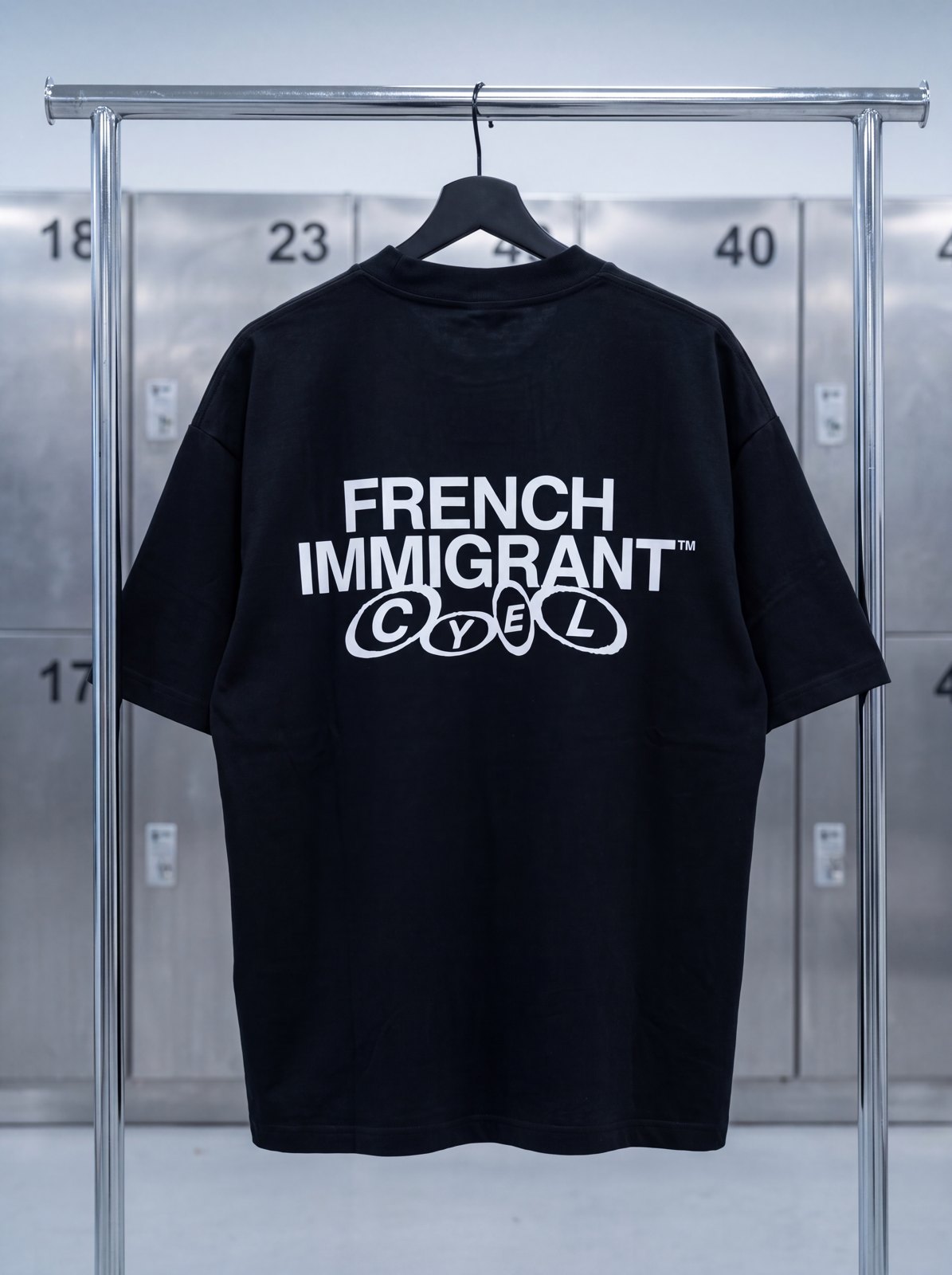 Tee French Immigrant — Noir
