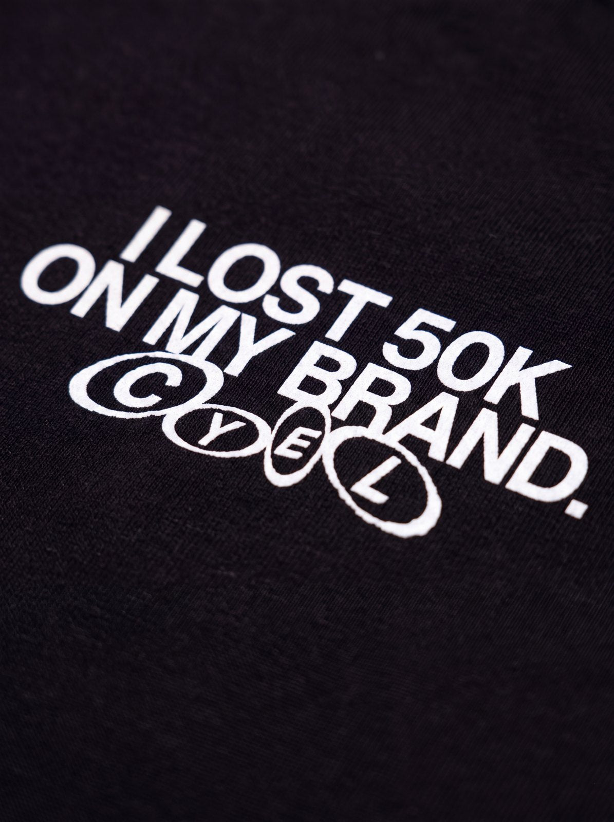 Tee I Lost 50K — Noir