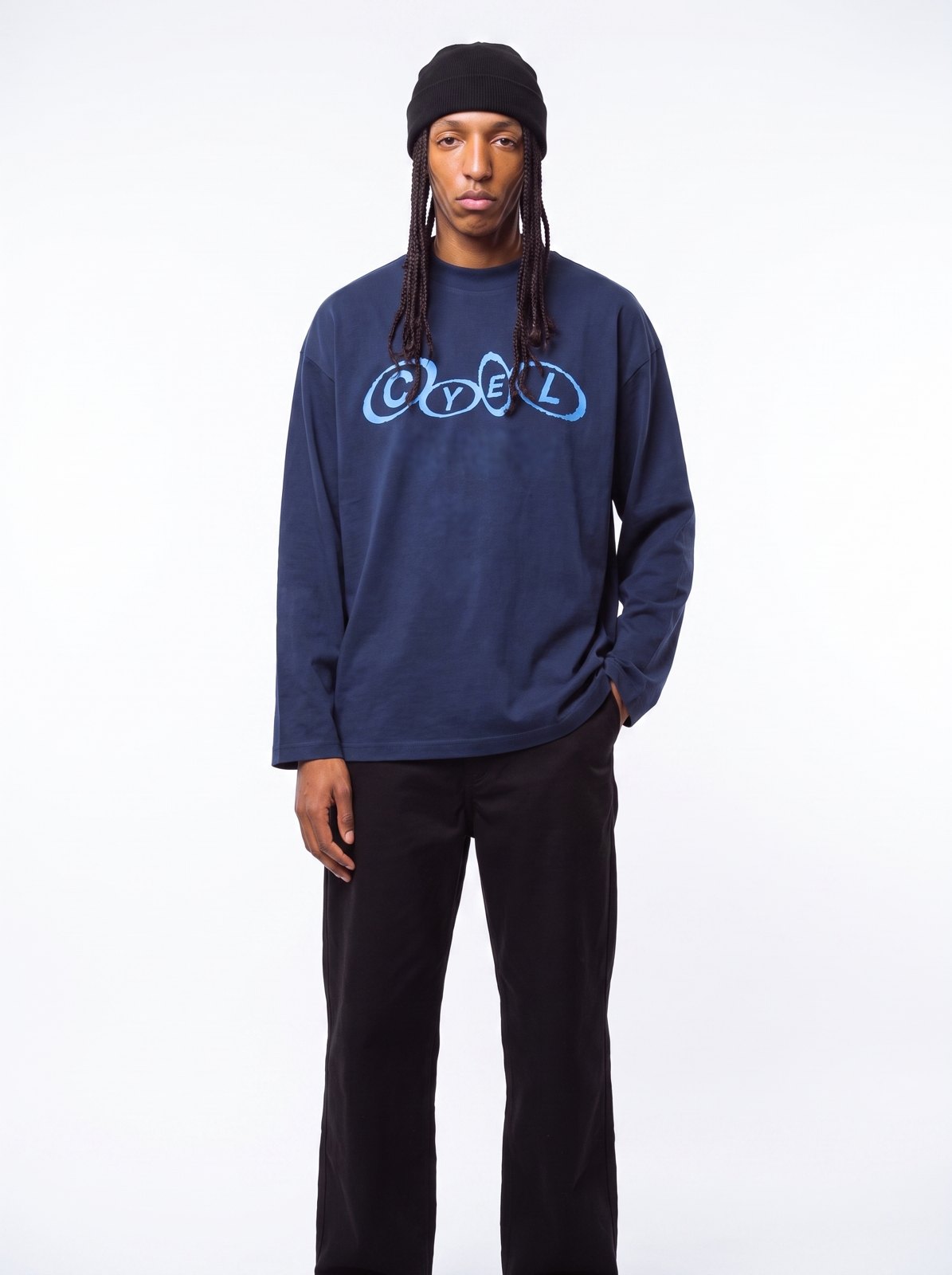 Longsleeve CYEL — Navy